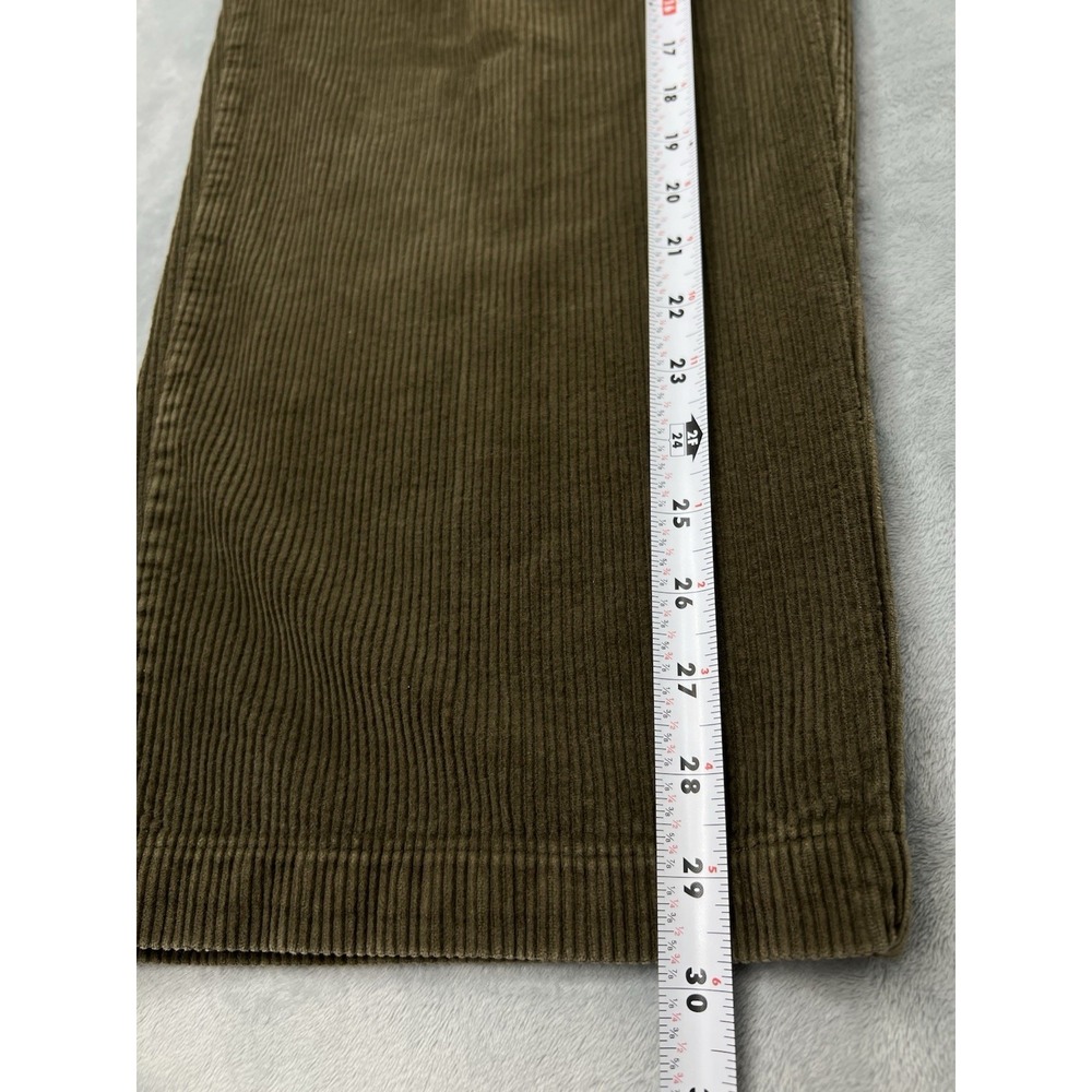 Polo Ralph Lauren Corduroy Andrew Pants Mens 38x30 Brown Pleated Slacks VTG 90s - Picture 7 of 9